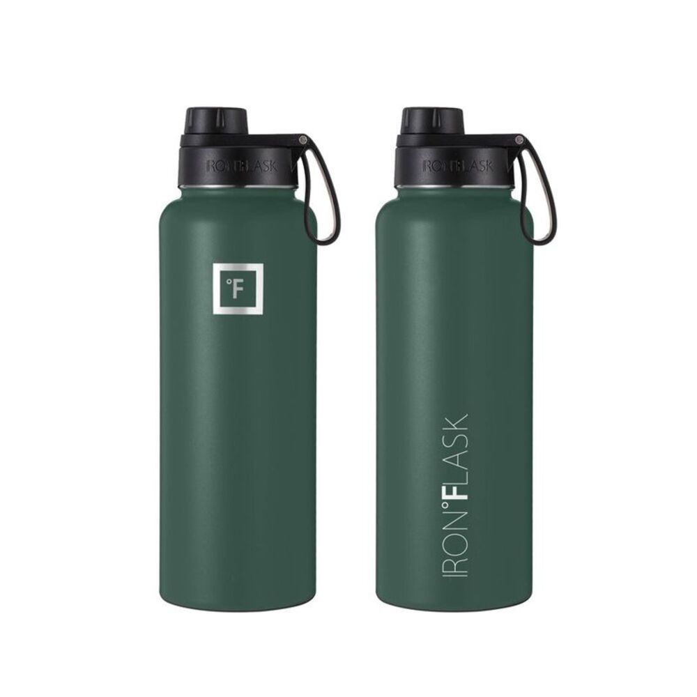 IRON FLASK -  40oz Straw Stainless Steel Insulated Wa Green - Picture 3 of 4